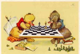 Humour - Canards Jouant Aux échecs - - Echecs