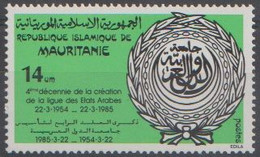 Mauritanie Mauritania - 1985 - 564 - Ligue Des états Arabes - MNH - Mauritanie (1960-...)