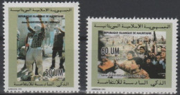 Mauritanie Mauritania - 1993 - 664 / 665 - Intifada - MNH - Mauritanie (1960-...)