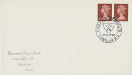 GB 1969 Philatex St. Paul's London E.C. (shield In Double Circle) On Very Fine Cover - Covers & Documents