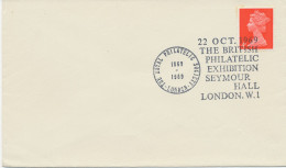 GB 1969 The British Philatelic Exhibition Seymour Hall London W.I. - The Royal Philatelic Society 1869-1969 On VF Cover - Storia Postale