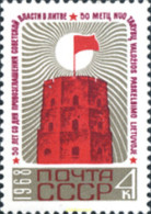 269960 MNH UNION SOVIETICA 1968 CINCUENTENARIO DEL SOCIALISMO EN LITUANIA - Sonstige & Ohne Zuordnung