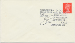 GB 1969 The British Philatelic Exhibition Seymour Hall London W.I. - Cinderella Stamp Club Day 1959-1969 On VF Cover - Briefe U. Dokumente