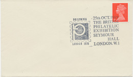 GB 1969 The British Philatelic Exhibition Seymour Hall London W.I. - Philympia London 1970 On Very Fine Cover - Cartas & Documentos