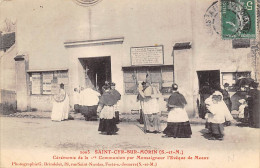 Saint Cyr Sur Morin         77      Cérémonie De La 1 Er Communion Monseigneur Evêque De Meaux  N° 2003    (voir Scan) - Autres & Non Classés