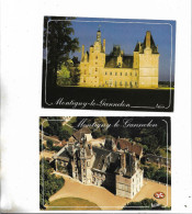 2 Cartes Postal - Montigny-le-Gannelon