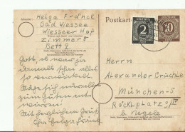 DP GS1946 MUNCHEN - Enteros Postales