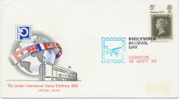GB 1970 Philympia London - Airmail Day On Very Fine Cover - Storia Postale