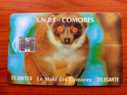 Comoros -  Le Maki Des Comores (Without Moreno Logo And CN) - Comores