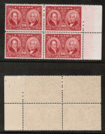 CANADA   Scott # 148** MINT NH BLOCK Of 4 (CPB-83) - Blocs-feuillets