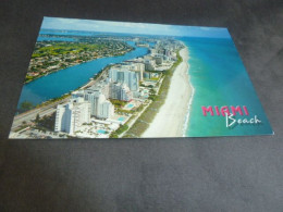 Miami Beach - Hôtels Beaches And Intracoastal Waterways - 4 A 105 - Editions Scenic - - Miami Beach