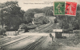 L'aigle * Passage à Niveau Route De La Ferté Fresnel * Arrivée Train * Ligne Chemin De Fer Orne * Laigle - L'Aigle