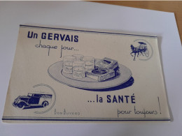 BUVARD UN GERVAIS LA SANTE - Produits Laitiers