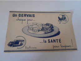 BUVARD UN GERVAIS LA SANTE - Produits Laitiers