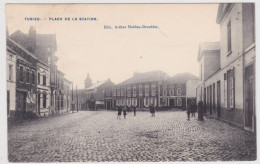 Tubize - Place De La Station - Edit. Arthur Hublau-Devadder - Tubeke