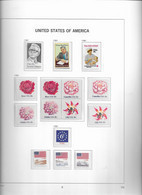 1981 MNH USA  Year Complete According To DAVO Album, Postfris** - Annate Complete