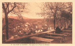 Cagnes Sur Mer * Ste Anne * Vue Prise De La Place Du Château * Buvette Restaurant - Cagnes-sur-Mer