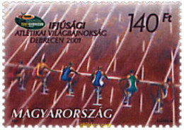 78217 MNH HUNGRIA 2001 CAMPEONATO MUNDIAL DE ATLETISMO JUVENIL - Ongebruikt