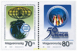 4671 MNH HUNGRIA 2001 50 ANIVERSARIO DE LA ACNUR - Nuevos