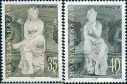 127640 MNH HUNGRIA 2003 DIA DEL SELLO. ESCULTURAS - Ongebruikt