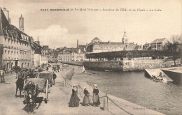 Quimperlé * Le Quai Brizeux * Jonction De L'elle Et De L'isole * La Laita * Attelage * Coiffe - Quimperlé