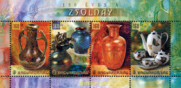 151895 MNH HUNGRIA 2004 150 ANIVERSARIO DE LA FABRICA DE CERAMICA ZSOLNAY - Nuevos