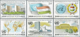 214161 MNH HUNGRIA 1980 25 ANIVERSARIO DE HUNGRIA EN LA ONU - Andere & Zonder Classificatie