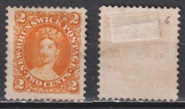 Timbre Neuf* De New Brunswick De 1860 N°7 MH - Unused Stamps