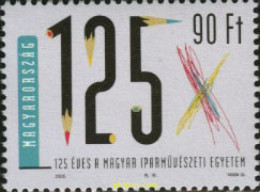 198003 MNH HUNGRIA 2005 125 ANIVERSARIO DE LA UNIVERSIDAD DE DISEÑO DE HUNGRIA - Nuevos