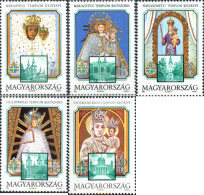 215299 MNH HUNGRIA 1991 CIUDADES E IMAGENES RELIGIOSAS - Autres & Non Classés