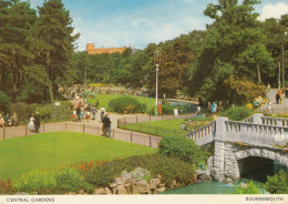 Postcard Central Gardens Bournemouth Dorset My Ref B26159 - Bournemouth (from 1972)