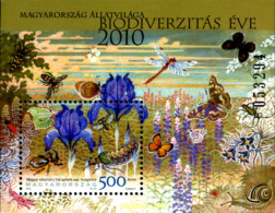 252729 MNH HUNGRIA 2010 BIODIVERSIDAD - Nuevos