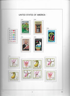 1984 MNH USA  Year Complete According To DAVO Album, Postfris** - Annate Complete