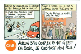 CPM Syndicat CFDT 2021 Chomage Illustrateur Sanaga - Labor Unions