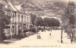 FRANCE - 65 - Cauterets - Le Casino Et L'Esplanade Des Œufs - Carte Postale Ancienne - Cauterets