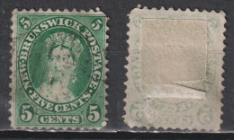 Timbre Oblitéré De New Brunswick De 1860 N°MI 6 - Unused Stamps