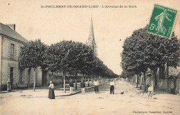 St Philbert De Grand Lieu * L'avenue De La Gare * Villageois - Saint-Philbert-de-Grand-Lieu