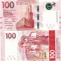 HONG KONG - SCB         100 Dollars        P-W304       1.1.2018      UNC - Hongkong