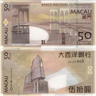 MACAO - BNU       50 Patacas       P-81A[c]       6.11.2017       UNC - Macao