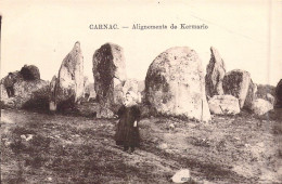FRANCE - 56 - Carnac - Alignements De Kermario - Carte Postale Ancienne - Carnac