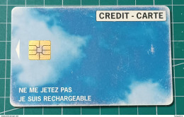 FRANCE PHONECARD CREDIT CARTE (FOLDED UP) - Unclassified