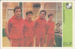 Trading Card KK000280 - Svijet Sporta Table Tennis Ping Pong Yugoslavia Serbia Vojvodina Novi Sad 10x15cm - Tennis Tavolo