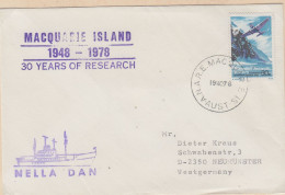 AAT Cover Ca Macquarie Island 30Y Of Research Ca Nella Dan  Ca Macquarie Is. 19 NO 1978 (XX156B) - Covers & Documents