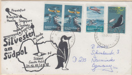 AAT Cover Ca Silvester Am Südpol  Ca Davis 29 JA 1979 (XX157A) - Briefe U. Dokumente
