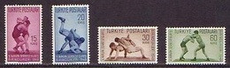 1949 TURKEY THE 5TH EUROPEAN WRESTLING CHAMPIONSHIPS MNH ** - Nuevos