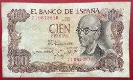 ESPAGNE 100 Pesetas 17 Novembre 1970 P#152 F - 100 Pesetas