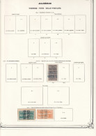 Algérie - Collection Vendue Page Par Page - Neuf * Avec Charnière / Oblitérés - B/TB - Colecciones & Series