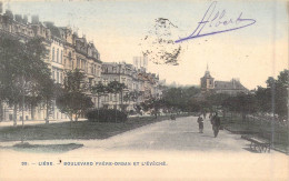 BELGIQUE - Liège - Boulevard Frère-Orban Et L'évêché - Carte Postale Ancienne - Liege