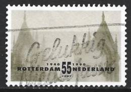 Netherlands 1990. Scott #756 (U) Rotterdam Reconstruction - Oblitérés