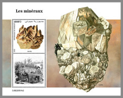 DJIBOUTI 2022 MNH Minerals Mineralien Mineraux S/S II - OFFICIAL ISSUE - DHQ2312 - Minéraux